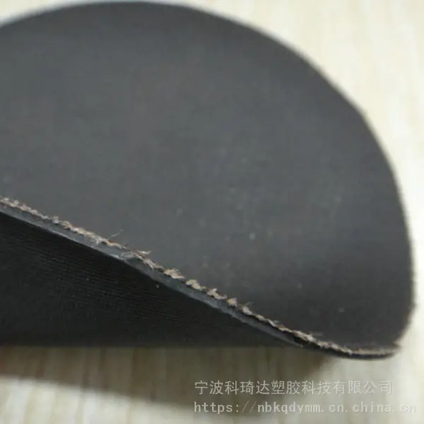1.2mm黑色防滑橡胶单面涂层布,单面橡胶布防滑