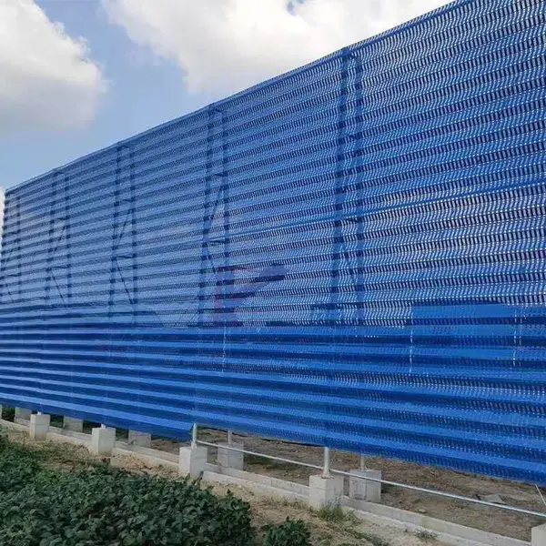 防风抑尘网作用 煤场防风抑尘网 波浪板防风网