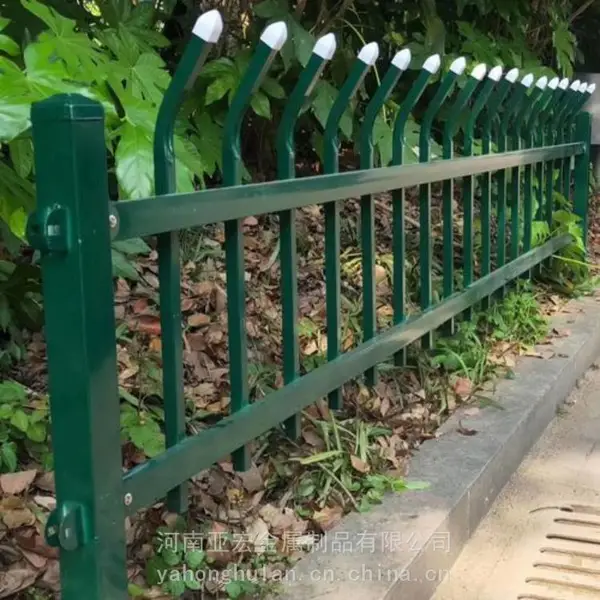 锌钢草坪护栏市政花坛防护栏园林绿化隔离小区学校户外草坪围栏