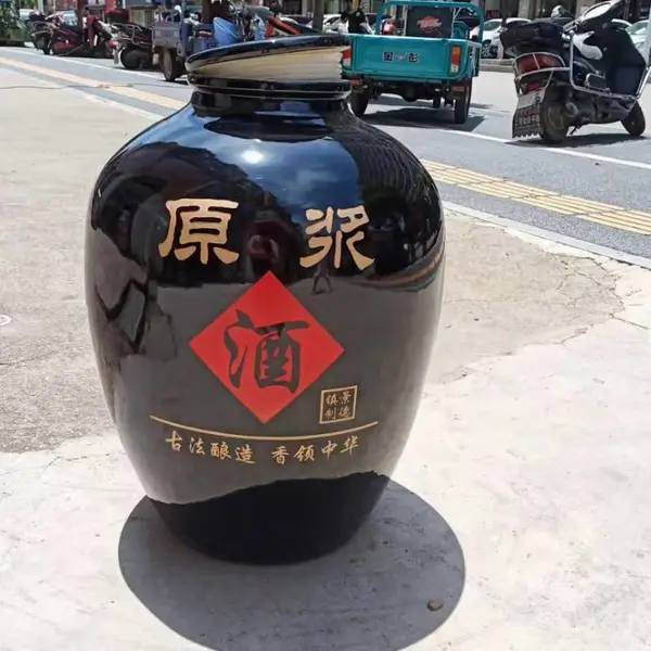 生产大酒缸厂 陶罐密封瓷器酒罐 200斤150斤酒坛子定做