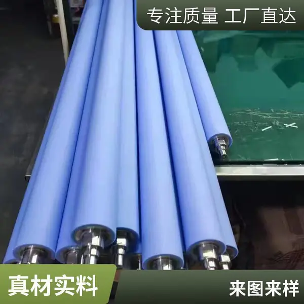 自动化机械设备智能除尘偏光片表面胶辊包胶维修工厂
