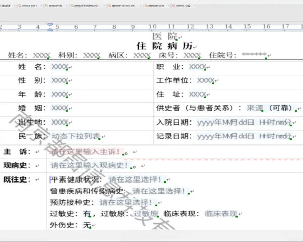 护理DCWriter5.0有哪些功能 符合信创 南京都昌信息科技供应