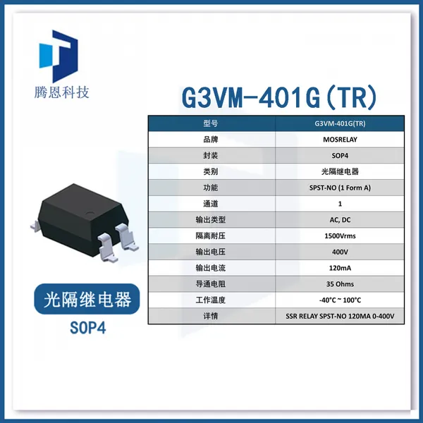 Mosrelay G3VM-401G(TR) ԭװ�ṩ�ɱ����ơ��滻�ο��ͼ�������