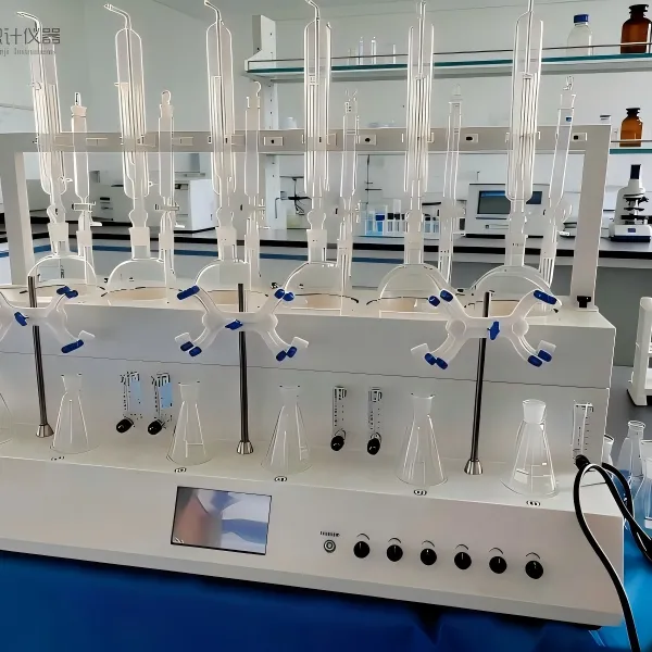 恩计仪器 中药材二氧化硫蒸馏 触屏操作简便