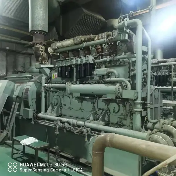 转让二手三菱600kw发电机无动过罗丝