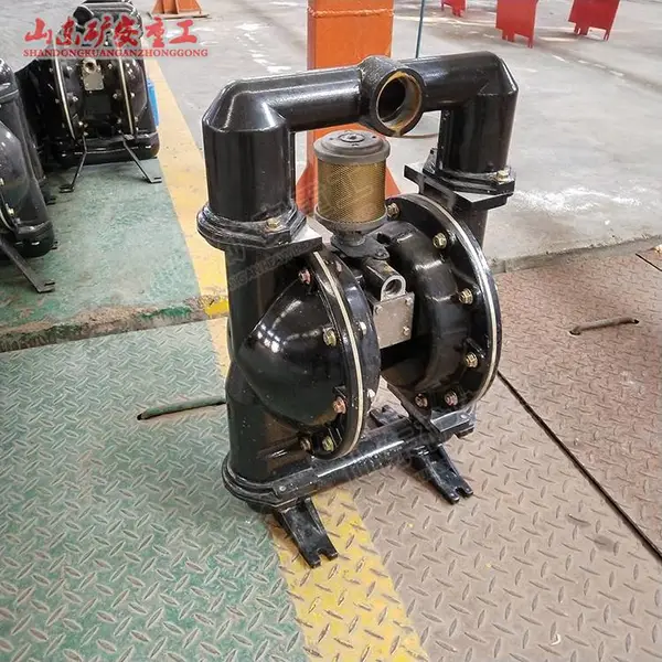 2寸隔膜泵 BQG125/0.45气动隔膜泵 输送机械铝合金材质
