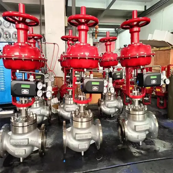 不含定位器 ZJHPF46-16C- DN200衬氟调节阀厂家工成套设备生产