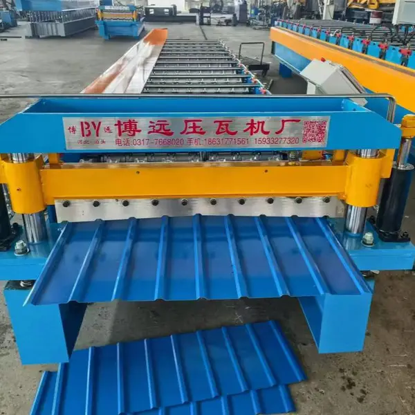 全自动YX12-110-880型彩钢瓦单板机 不锈钢压瓦成型机