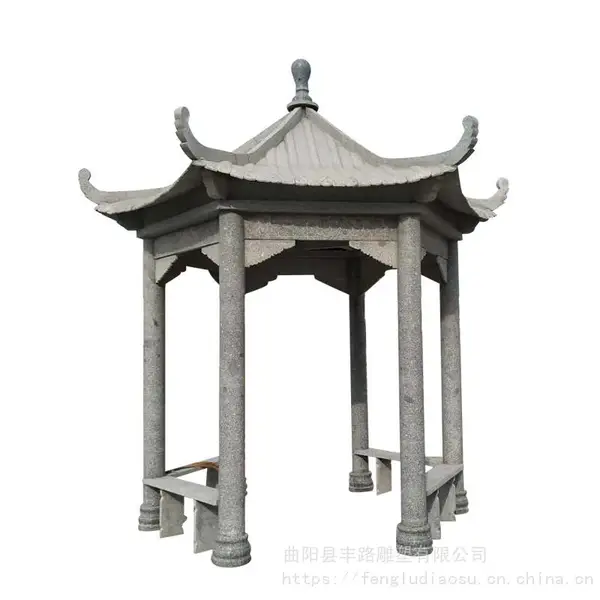 石雕欧式凉亭,欧式罗马柱凉亭,大理石亭子