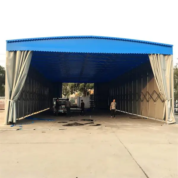 推拉篷 深圳 电动推拉棚 xyns-01南山推拉伸缩篷施工团队