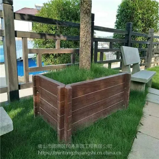重阳节特惠 厂家直销仿木栏杆 仿木花箱 民通专业定制特价批发