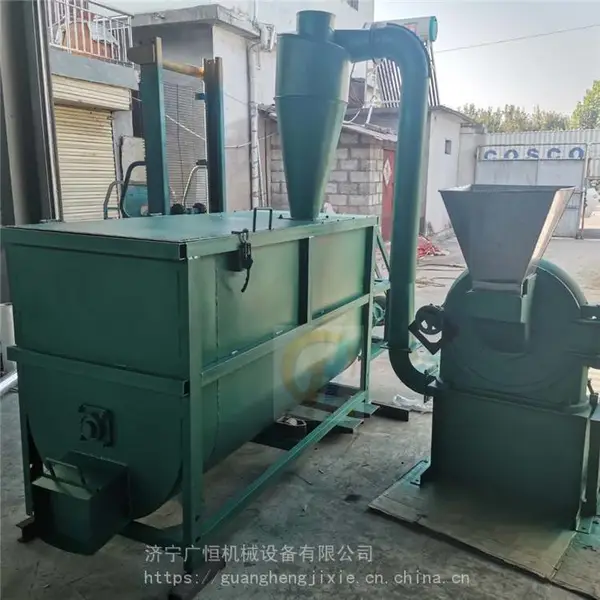 广恒机械定做大型搅拌机 卧式螺旋搅拌机 混合饲料立式搅拌机