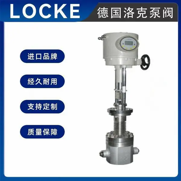 德国LOCKE洛克 进口电动高温高压调节阀 软密封结构阀芯