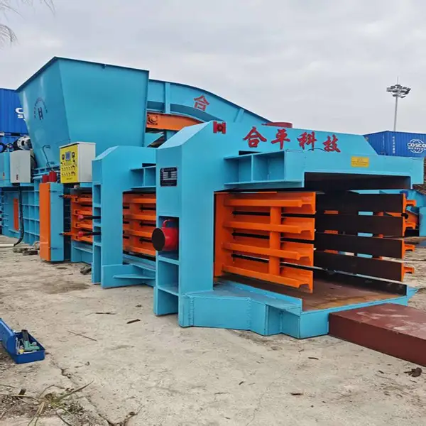全自动废纸箱打包机卧式液压打包机废纸板打包机全自动打包机厂家