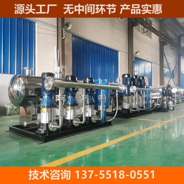 太t仓中赢智能无负压供水设备 矢量一对一云平台运行数据进行保存