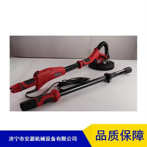 带LED灯款打磨机 双风叶吸尘阴角墙壁打磨机 墙面砂光机