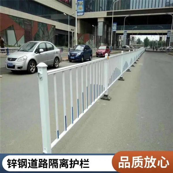 道路U型京式栏杆 人行道隔离围栏 市政护栏 定制长度 工程用