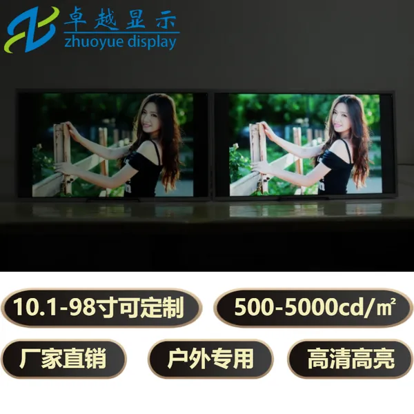 55寸|户外高亮液晶显示屏|广告机液晶屏|3500nits|户外|LCD|液晶裸屏|屏幕|模组|
