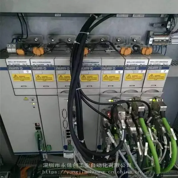 NUM MDLD1050Q 50 amp Servo Drive驱动器红灯亮报警维修