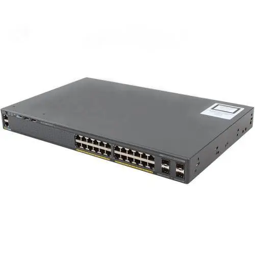 CISCO思科 WS-C2960X-24PS-L 24口POE千兆交换机二层全新现货