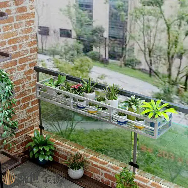 惠州市阳台不锈钢花架 室外花架