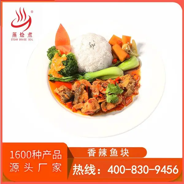 蒸烩煮加热即食半成品菜 速食便当预制菜 速冻成品菜200g盖浇料理包