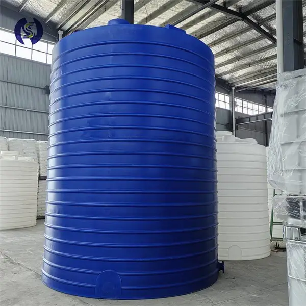 武汉PE防腐耐酸碱化工桶 环保工程污水处理用立式圆柱形10T水箱