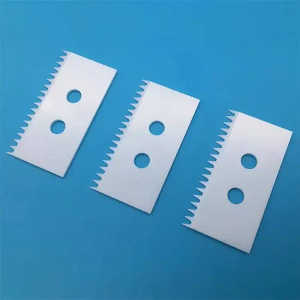 软陶瓷片切割方片50mm电解质片划片钻孔加工北京激光微型槽切片