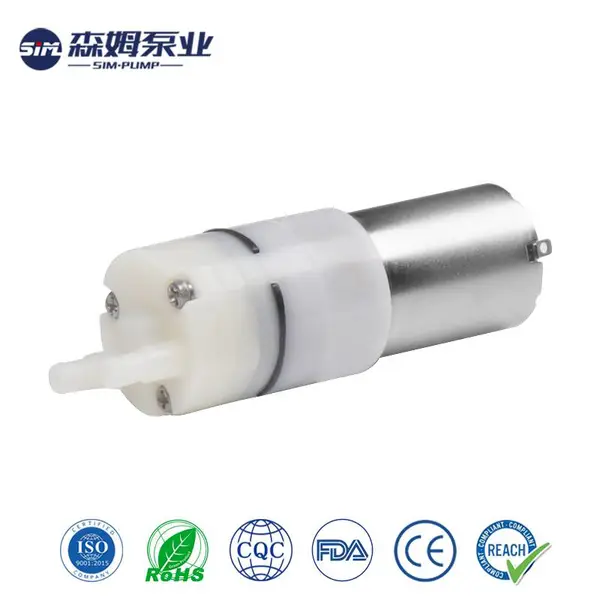 森姆源厂家定制设计DC3V-24V隔膜泵低压自动水泵S130D7-LP
