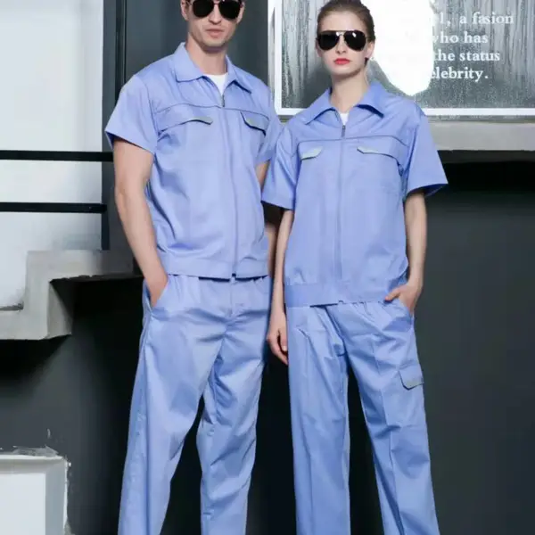 西安春秋工作服定做 宝鸡全棉工作服定做 商洛夏装工作服订做 西安西服定制