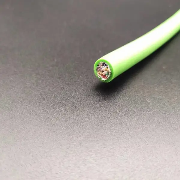 污水管道爬行器脐带缆 高柔性抗拉防水机器人集成电缆