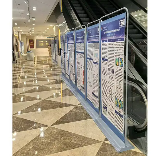 广告宣传 广告易拉宝 门型展架 铁质结构 立式稳固