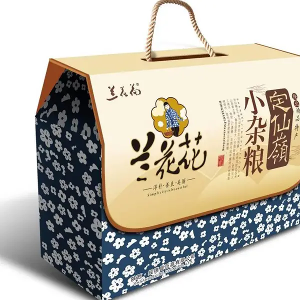 定制普通二层瓦楞纸板 杂粮礼盒 北京包装厂/ 北京纸箱厂/北京印刷/北京做礼盒