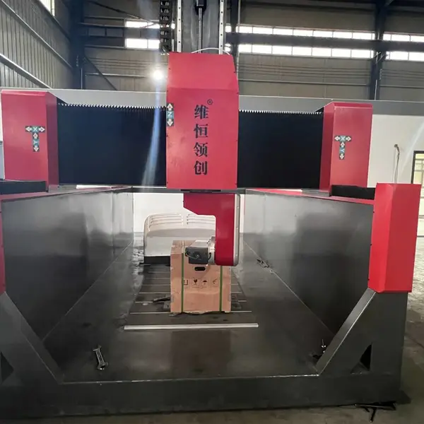 维恒科技五轴雕刻机360度无死角雕刻皮卡车厢模型雕刻机批发