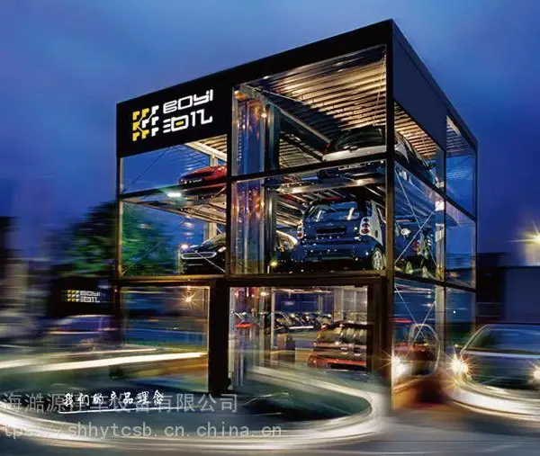 多层升降横移,简易升降式 立体停车设备低价出租 过验收