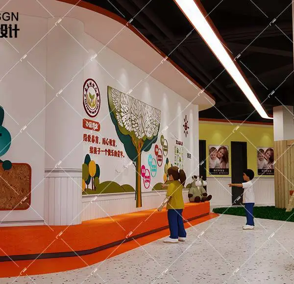 供应幼儿园卡通壁画|幼儿园整体装修规划|幼儿园墙绘|3D画彩绘|金百易...