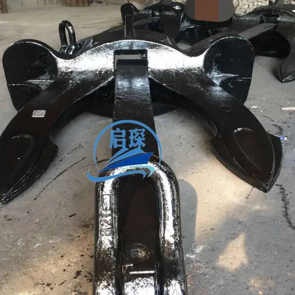 2100KG霍尔锚C型 表面黑漆 有库存 发货快,有急单联系W