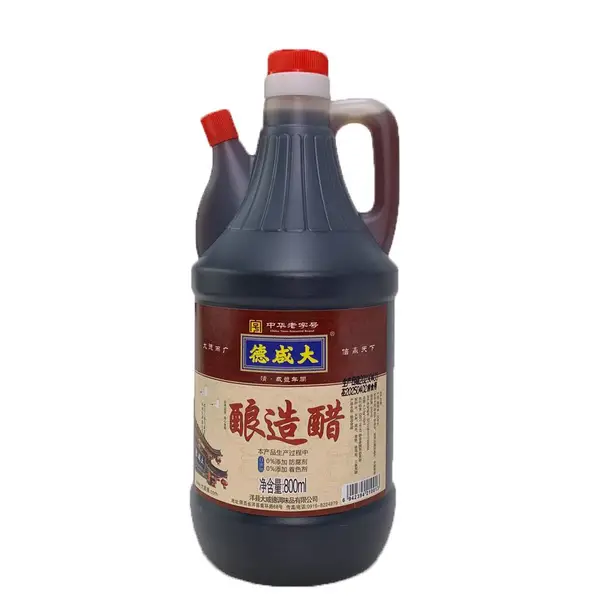 大咸德酿造醋800ml装凉拌炒菜纯手工酿造食醋