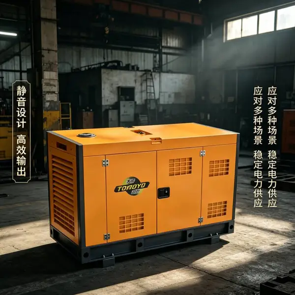 静音柴油发电机组110千瓦低噪音运行
