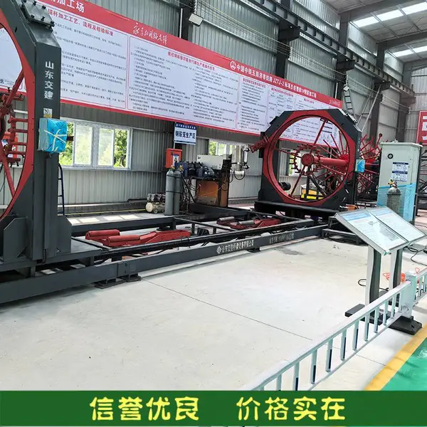 桩基笼焊接设备 滚焊机视频 型号 单筋双筋可做 液压支撑