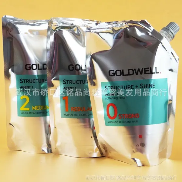 正品德国歌薇绿叶直发膏/热力塑质霜400G拉直膏烫发膏卷陶瓷烫