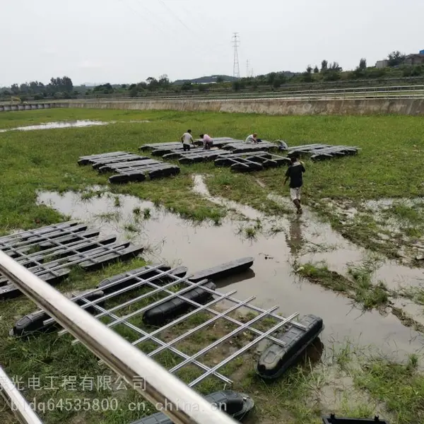 宝绿太阳能曝气机,水体净化装置,河道治理,修复