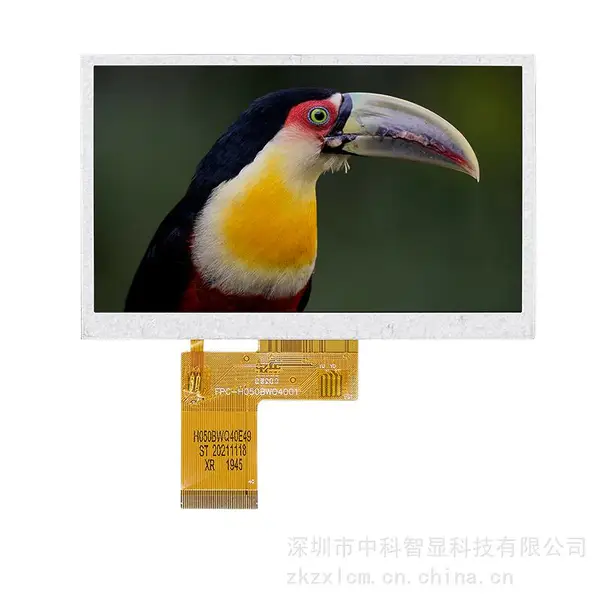 5��Һ����ʾ�� 480*272�ֱ��� RGB�ӿ� tft��ɫҺ��ģ�� TFTLCDҺ��ģ��