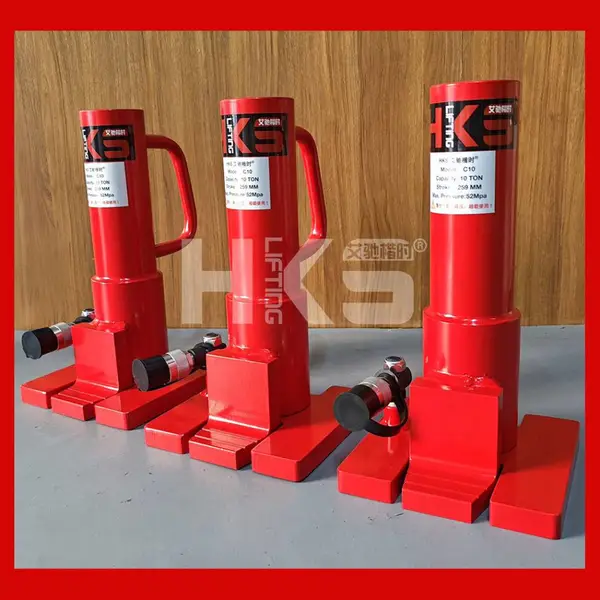 HKS电动爪式千斤顶 C10型 10吨分离式爪式千斤顶 行程259mm 高度21mm