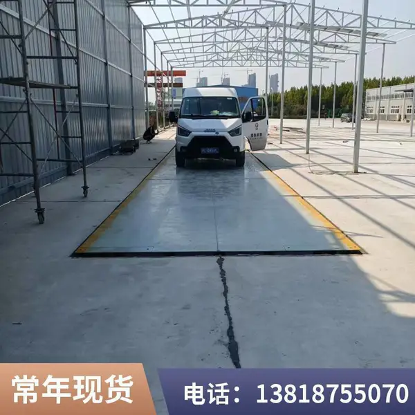 化工厂配套100吨出口电子地磅 数字汽车衡耐腐蚀防爆