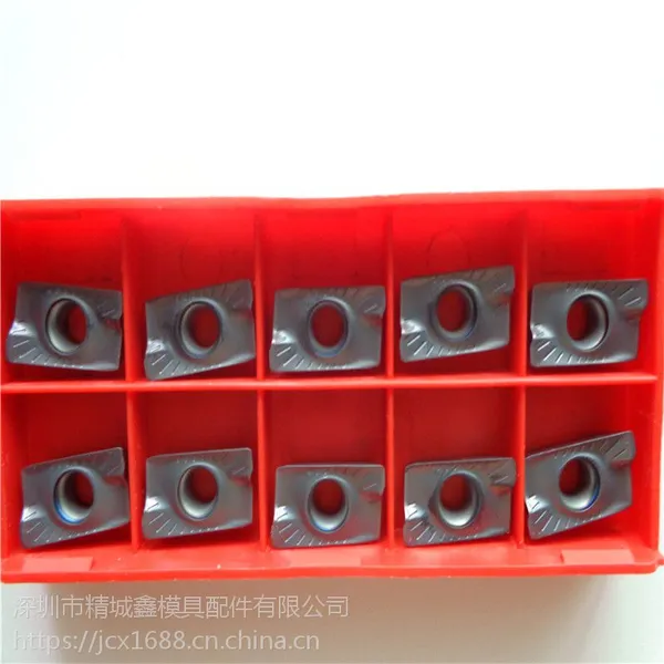 硬质合金涂层QT6300APMT1604PDER金属机械数控CNC精铣加