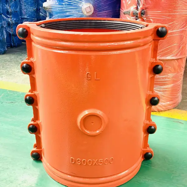 GL直销新型哈夫节堵漏器 PE管用开边直口抢修节 冠霖阀门管件制造