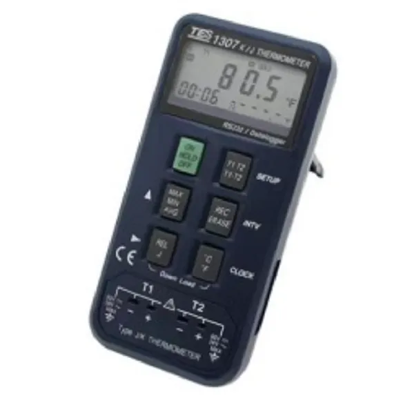����ʽ�¶ȱ�/�Ӵ�ʽ������ �ͺ�:TES-1307 ��ţ�M338039