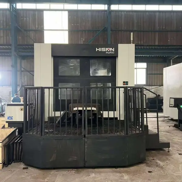 处理二手海天HUP80双工位卧式加工中心主轴转速4500
