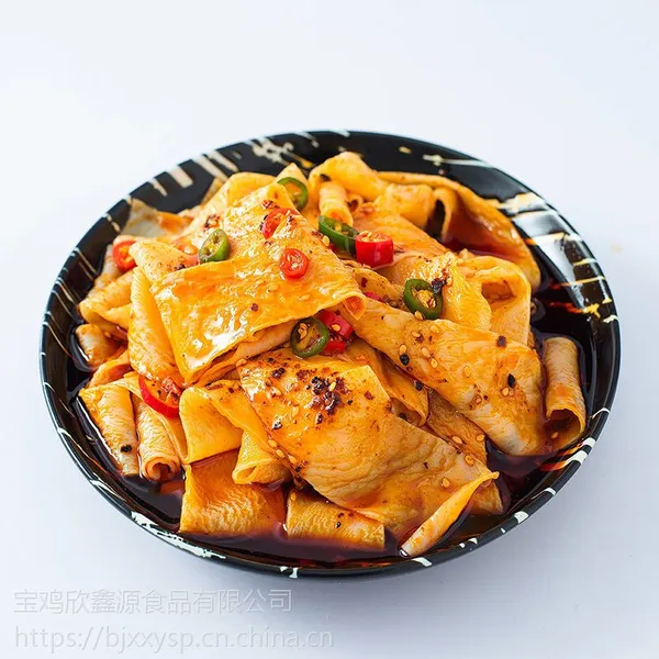 陕西特产 秦圣 红油凉皮 酸辣口味 真空速食 宝鸡岐山 速泡凉皮 方便食品